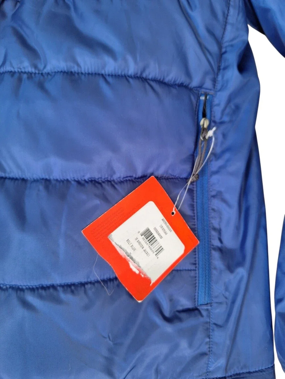 The North Face Men's Brecon Bolt Blue Puffer Jacket New Size Medium